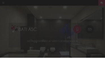 Page d'accueil du site : Bati Asc