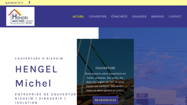 Page d'accueil du site : Hengel Michel