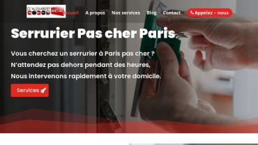 Page d'accueil du site : D'Alembert Métal