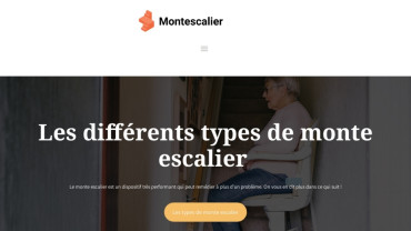 Page d'accueil du site : Montescalier.com